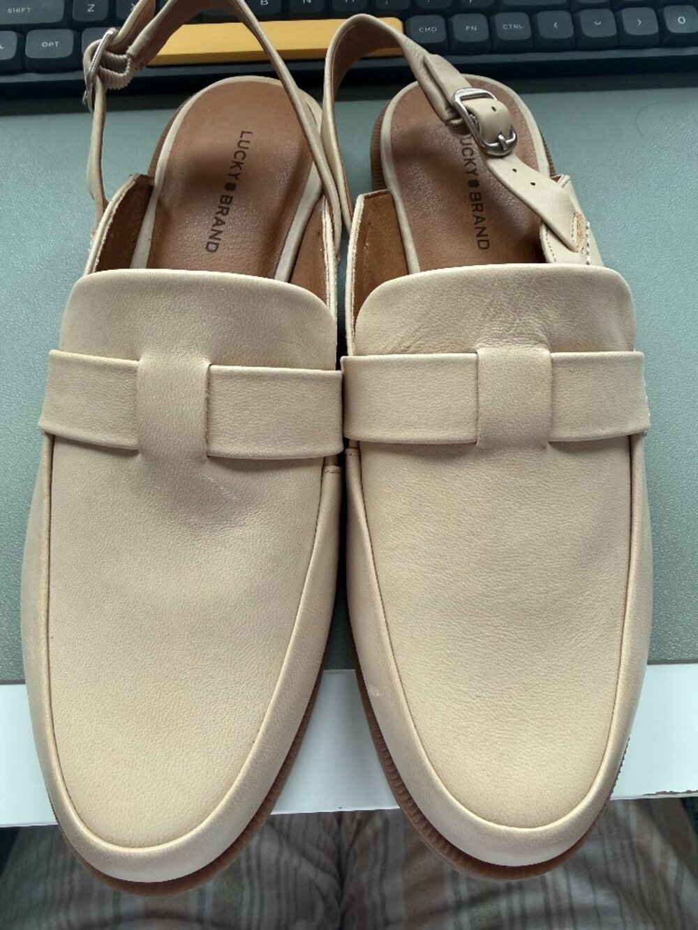 Lucky Brand Women's Louisa Leather Mule Size 8.5 New without box.